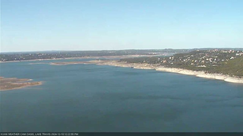 Lake Travis webcam, December 10, 2024 12:25 PM CT