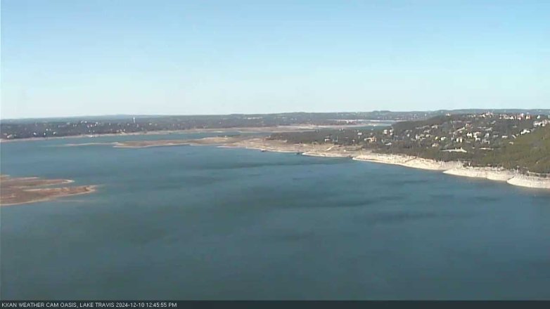 Lake Travis webcam, December 10, 2024 12:45 PM CT