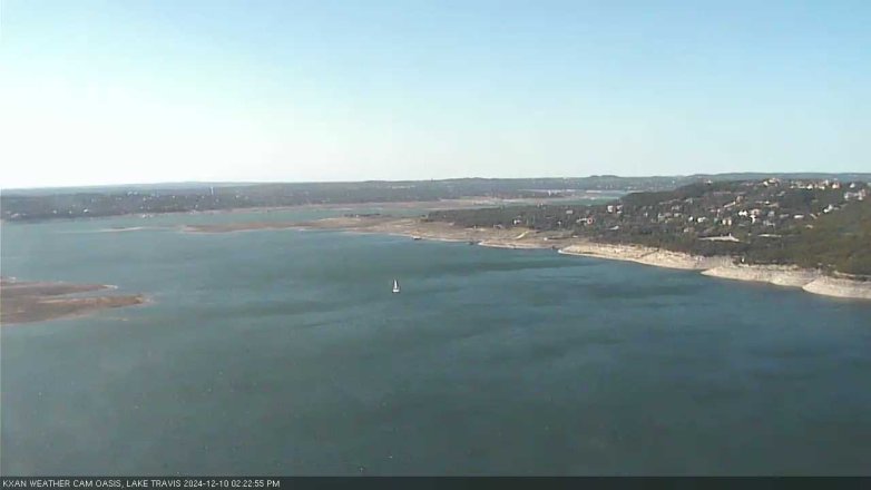 Lake Travis webcam, December 10, 2024 2:25 PM CT