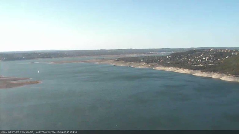 Lake Travis webcam, December 10, 2024 2:45 PM CT