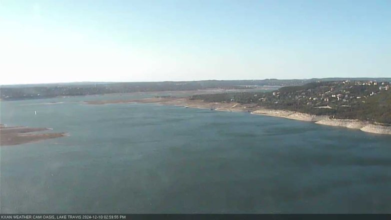 Lake Travis webcam, December 10, 2024 3:00 PM CT