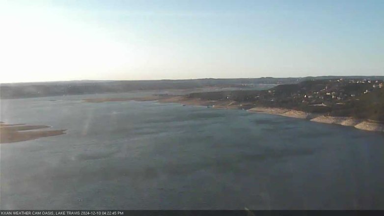 Lake Travis webcam, December 10, 2024 4:25 PM CT