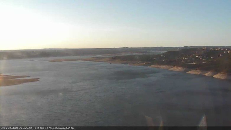 Lake Travis webcam, December 10, 2024 4:45 PM CT
