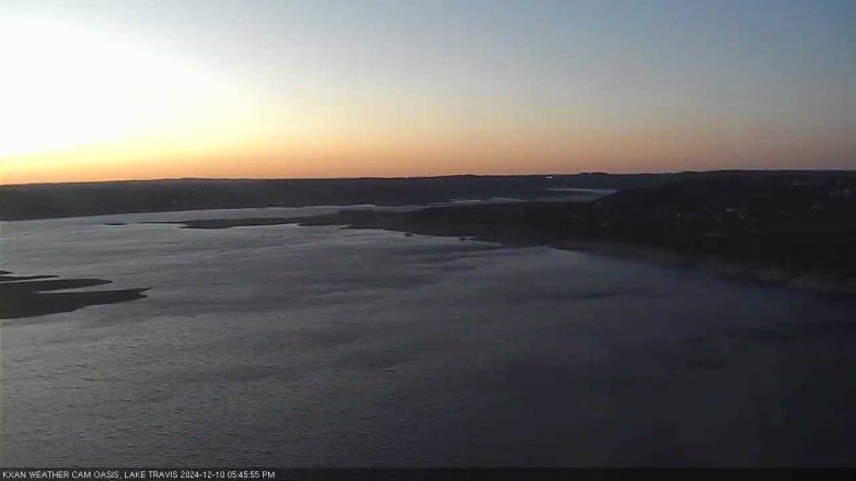 Lake Travis webcam, December 10, 2024 5:45 PM CT