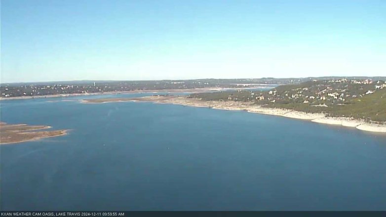 Lake Travis webcam, December 11, 2024 10:00 AM CT