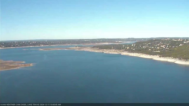 Lake Travis webcam, December 11, 2024 10:45 AM CT