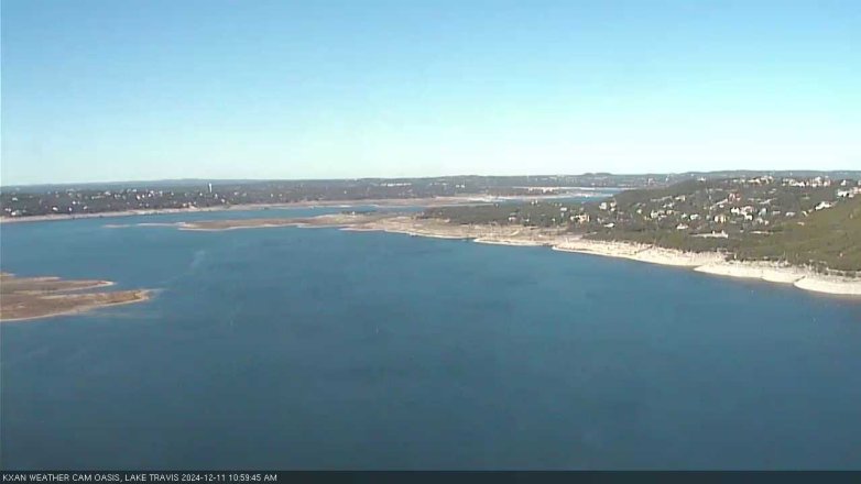 Lake Travis webcam, December 11, 2024 11:00 AM CT