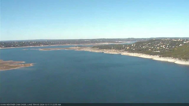 Lake Travis webcam, December 11, 2024 11:25 AM CT