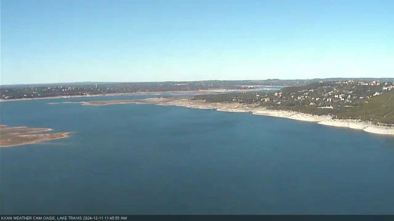 Lake Travis webcam, December 11, 2024 11:45 AM CT