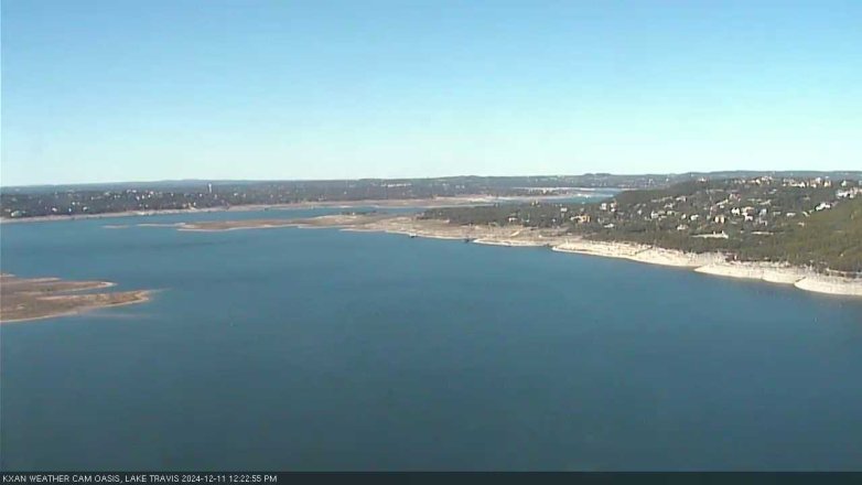 Lake Travis webcam, December 11, 2024 12:25 PM CT