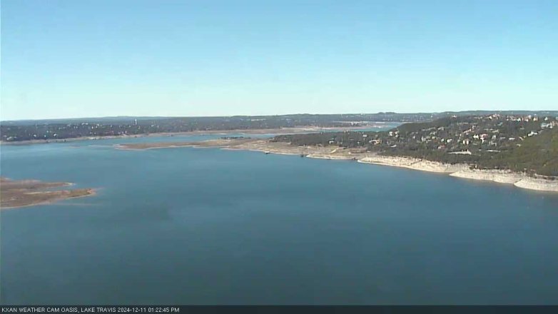Lake Travis webcam, December 11, 2024 1:25 PM CT