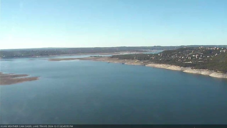 Lake Travis webcam, December 11, 2024 2:45 PM CT