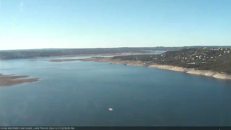 Lake Travis webcam, December 11, 2024 3:00 PM CT