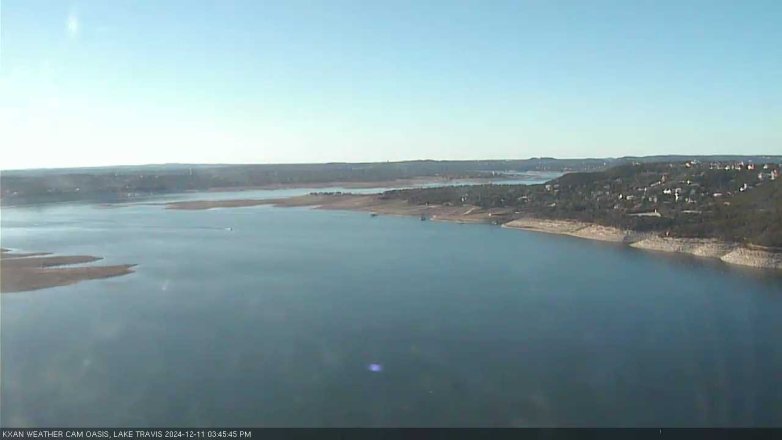 Lake Travis webcam, December 11, 2024 3:45 PM CT