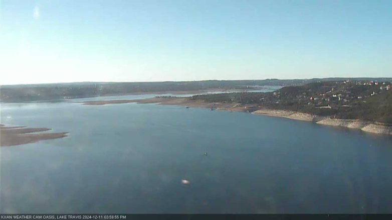 Lake Travis webcam, December 11, 2024 4:00 PM CT