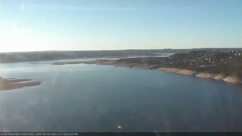 Lake Travis webcam, December 11, 2024 4:25 PM CT