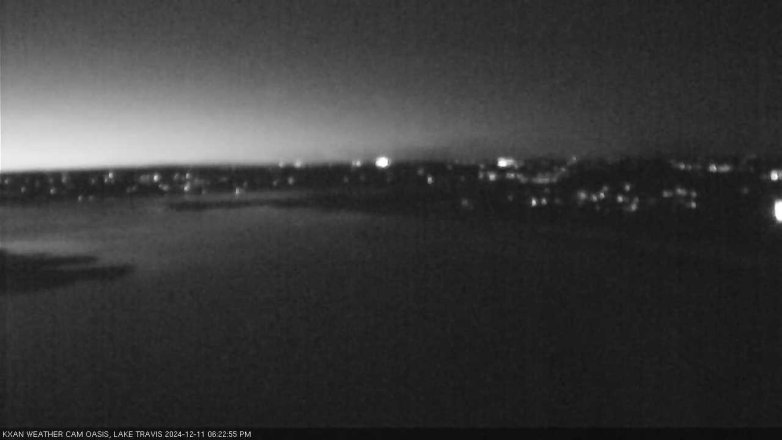 Lake Travis webcam, December 11, 2024 6:25 PM CT