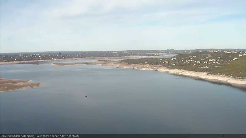 Lake Travis webcam, December 12, 2024 10:00 AM CT