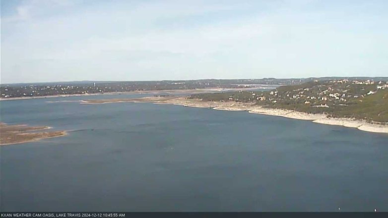 Lake Travis webcam, December 12, 2024 10:45 AM CT