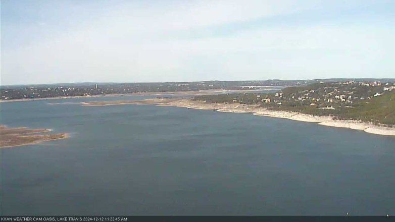 Lake Travis webcam, December 12, 2024 11:25 AM CT