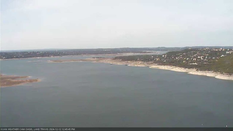 Lake Travis webcam, December 12, 2024 12:45 PM CT