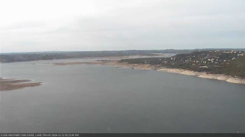 Lake Travis webcam, December 12, 2024 2:25 PM CT