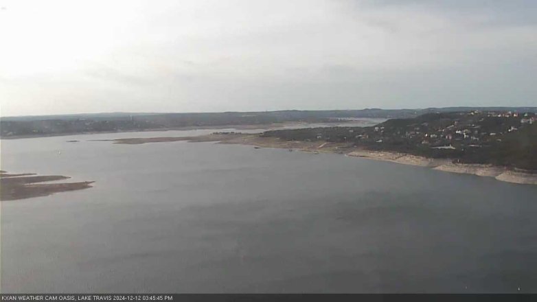 Lake Travis webcam, December 12, 2024 3:45 PM CT