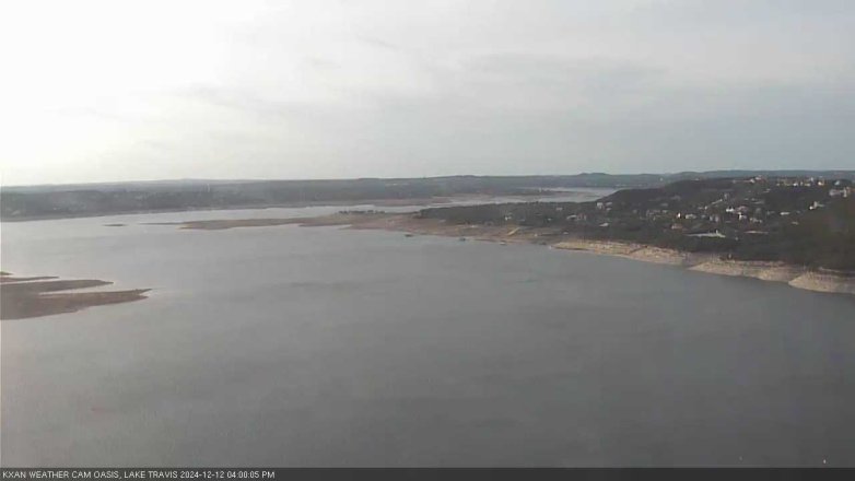 Lake Travis webcam, December 12, 2024 4:00 PM CT