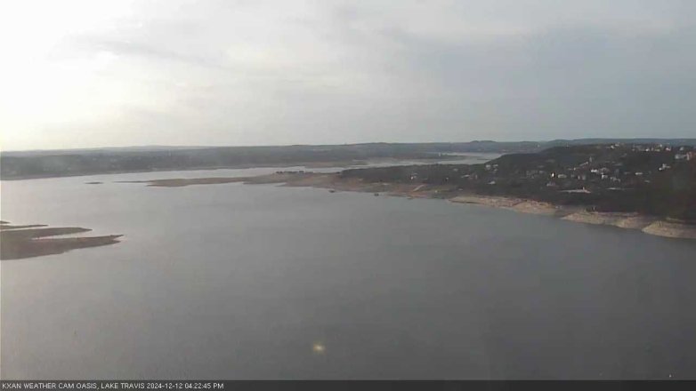Lake Travis webcam, December 12, 2024 4:25 PM CT
