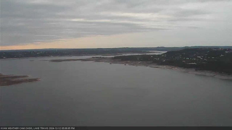 Lake Travis webcam, December 12, 2024 5:00 PM CT