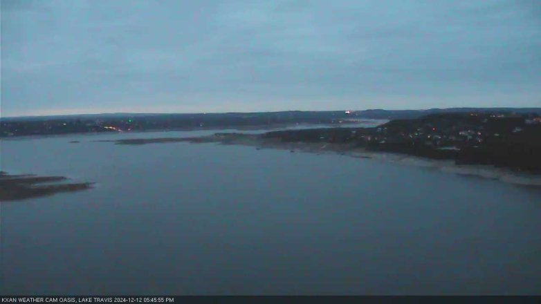 Lake Travis webcam, December 12, 2024 5:45 PM CT