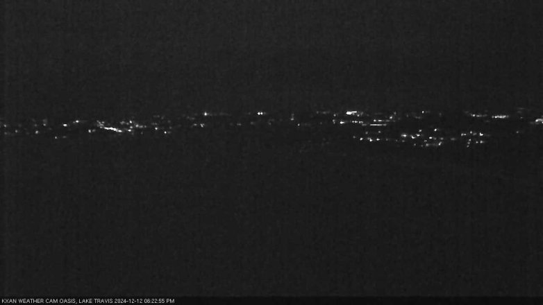 Lake Travis webcam, December 12, 2024 6:25 PM CT