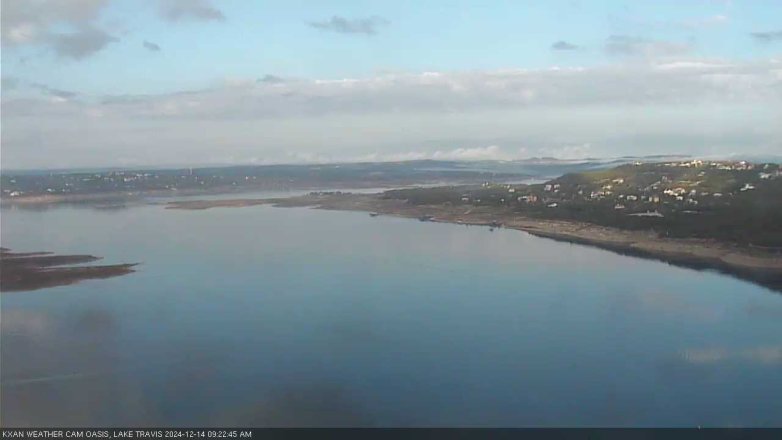 Lake Travis webcam, December 14, 2024 9:25 AM CT