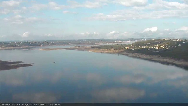 Lake Travis webcam, December 14, 2024 10:00 AM CT