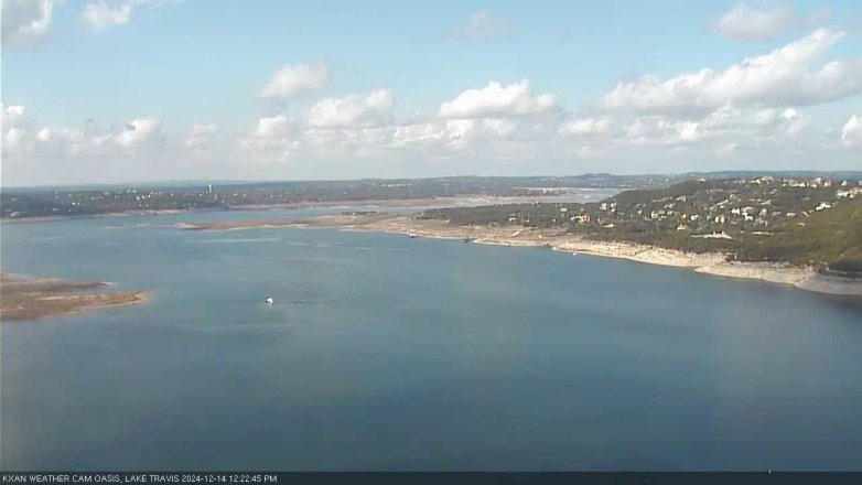 Lake Travis webcam, December 14, 2024 12:25 PM CT