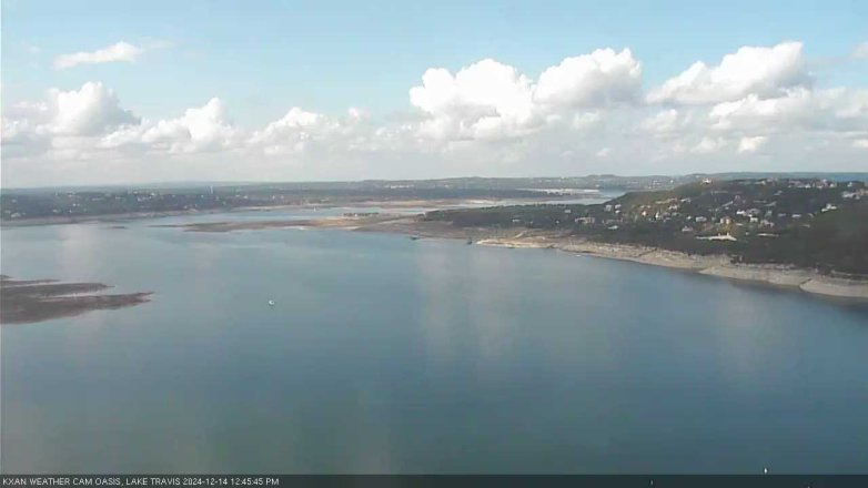 Lake Travis webcam, December 14, 2024 12:45 PM CT