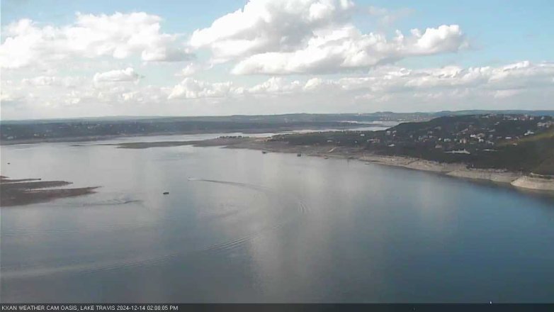 Lake Travis webcam, December 14, 2024 2:00 PM CT