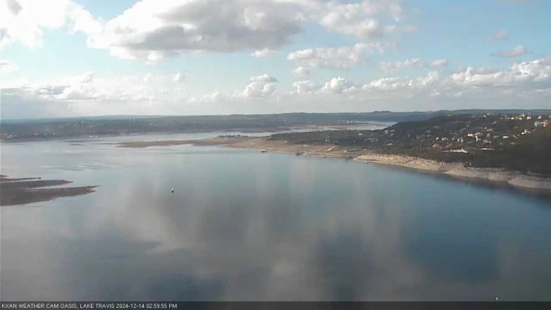 Lake Travis webcam, December 14, 2024 3:00 PM CT