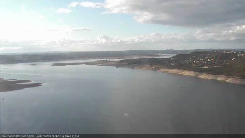 Lake Travis webcam, December 14, 2024 3:45 PM CT