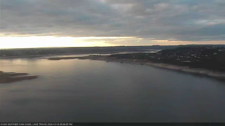 Lake Travis webcam, December 14, 2024 5:00 PM CT