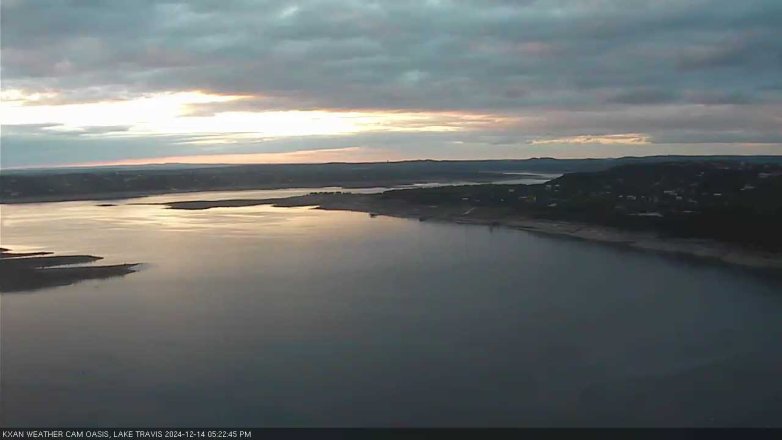 Lake Travis webcam, December 14, 2024 5:25 PM CT