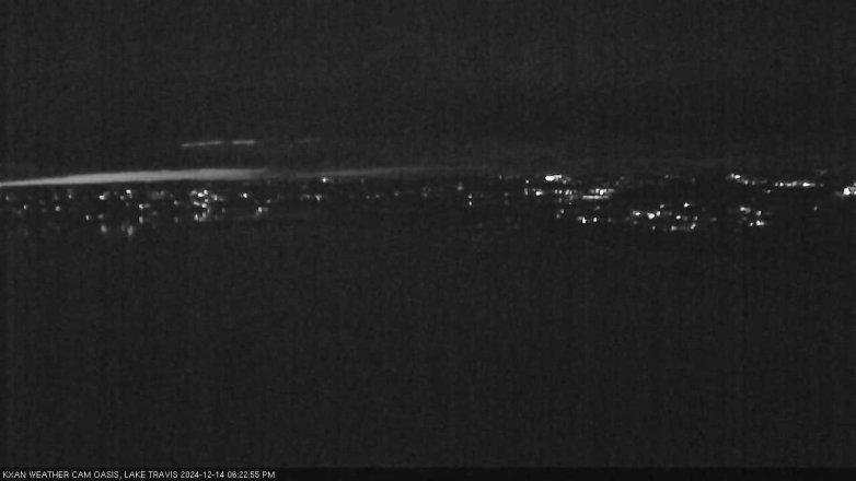 Lake Travis webcam, December 14, 2024 6:25 PM CT