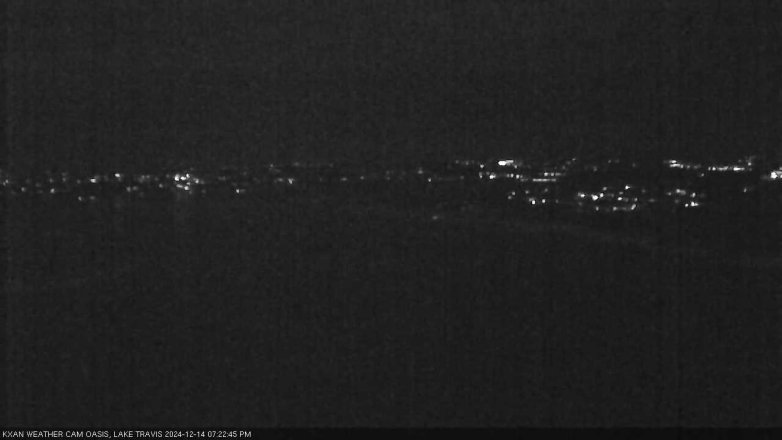 Lake Travis webcam, December 14, 2024 7:25 PM CT