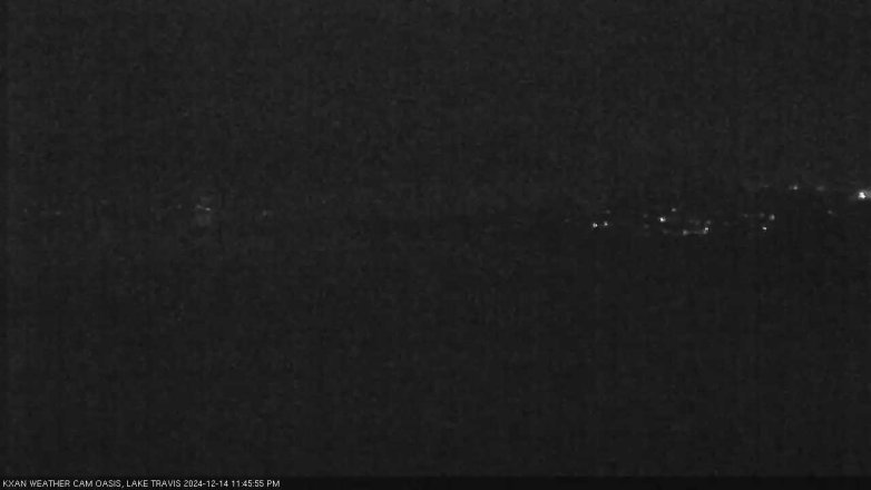 Lake Travis webcam, December 14, 2024 11:45 PM CT