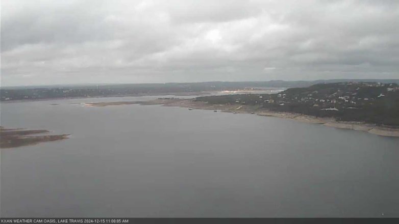 Lake Travis webcam, December 15, 2024 11:00 AM CT