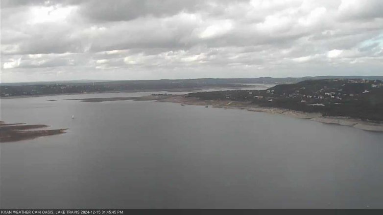 Lake Travis webcam, December 15, 2024 1:45 PM CT