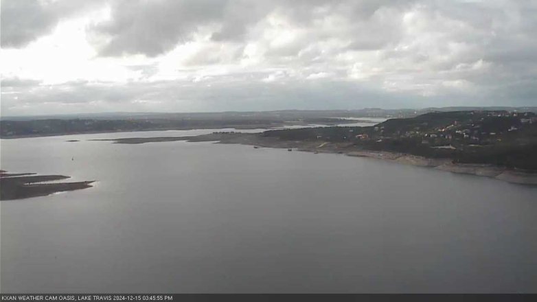 Lake Travis webcam, December 15, 2024 3:45 PM CT