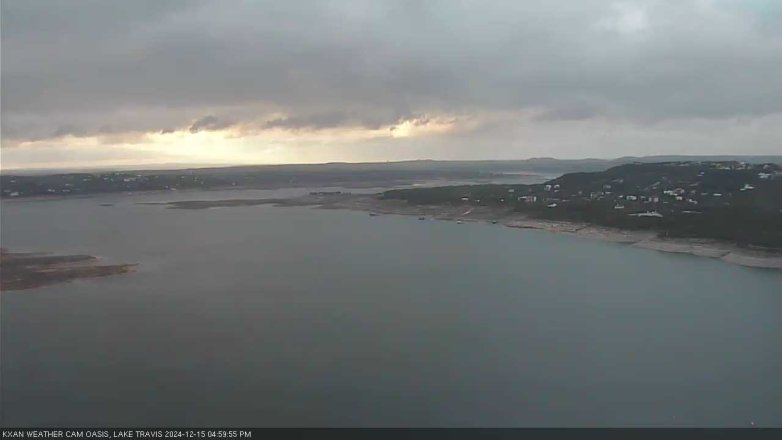 Lake Travis webcam, December 15, 2024 5:00 PM CT