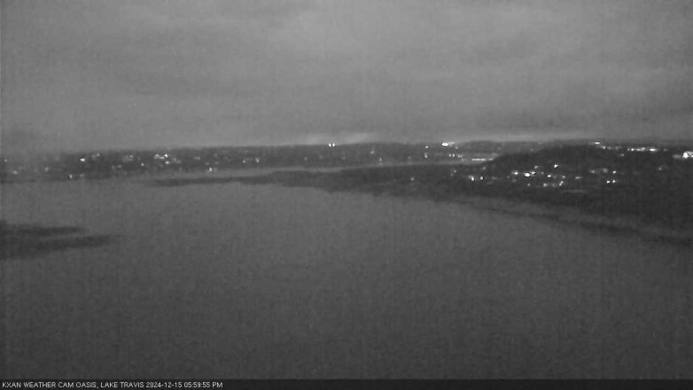Lake Travis webcam, December 15, 2024 6:00 PM CT