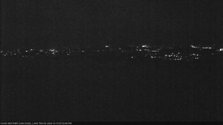 Lake Travis webcam, December 15, 2024 7:25 PM CT